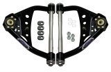 Detroit Speed Upper Control Arm Kits 030102DS Arms, Front Upper, Tubular, Steel, Black Powdercoated, Chevy, Pontiac, Pair thumbnail 1