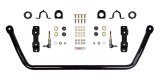 Detroit Speed Sway Bars 031419DS Bar, Front, Hollow, Steel, Black Powdercoated, 1.438 in. Diameter, Chevrolet, GMC, Kit thumbnail 1
