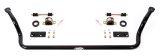 Detroit Speed Tubular Anti-Roll Bars 031410DS Sway Bar, Tubular, Front, Hollow, Steel, Black Powdercoated, 1.375 in. Diameter, Buick, Chevy, Pontiac, Kit thumbnail 1