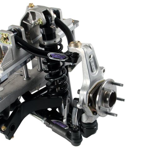 Detroit Speed Aluma-Frame Front Suspension Packages 032050DS Package, Aluma-Frame, Aluminum/Steel, Natural/Black, Power Rack, Ford, Kit thumbnail 1