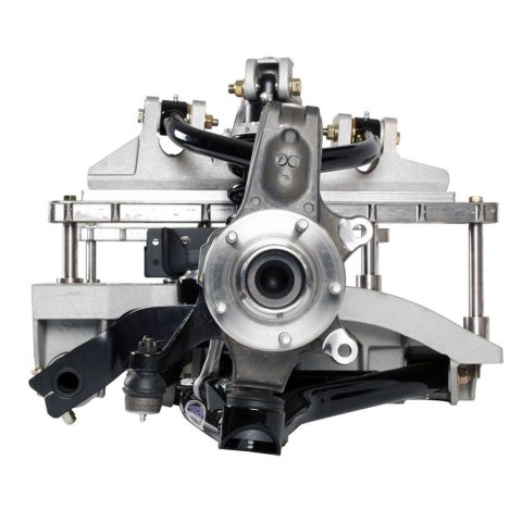 Detroit Speed Aluma-Frame Front Suspension Packages 032050DS Package, Aluma-Frame, Aluminum/Steel, Natural/Black, Power Rack, Ford, Kit thumbnail 2