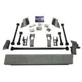 Detroit Speed QUADRALink Rear Suspension Kits 041704-DDS Packages, Kits, Double Adjustable Coilover, Springs, Panhard Bar, Black, Kit thumbnail 2