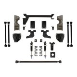 Detroit Speed QUADRALink Rear Suspension Kits 041751DS QuadraLink Suspension, Weld-On, Steel, Black Powdercoated, Non-Adjustable Shocks, Weld-In Axle Bracket, Chevrolet, GMC, Kit thumbnail 2