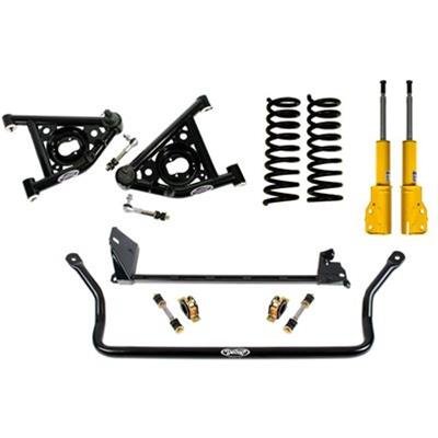 Detroit Speed Front Kit 1 Handling Packages 031340DS Suspension Package, Front, 1, Single Adjustable Shocks, Sway Bar, 1982-1992 GM F-Body, Small Block or LS Engine,