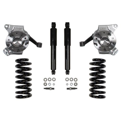 Detroit Speed Front Suspension Kits 032084DS Kit, Dual 5 x 5 1/2 in. or 5 x 4 3/4 in. Bolt Pattern, Coilover Shocks, Chevy, GMC, Kit