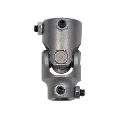 Detroit Speed Steering U-Joints 092513DS Universal Joint, Steel, Natural, 1 in. DD, 3/4 in. DD, Each