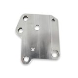 Detroit Speed Power Steering Pump Brackets 092104DS Brackets, Cylinder Head Mount, Billet Aluminum/Steel, Black/Natural, Ford, with A/C, Kit thumbnail 2