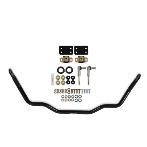 Detroit Speed Sway Bars 031421DS Bar, Tubular, Front, Hollow, Steel, Black Powdercoated, 1.25 in. Diameter, Ford, Kit