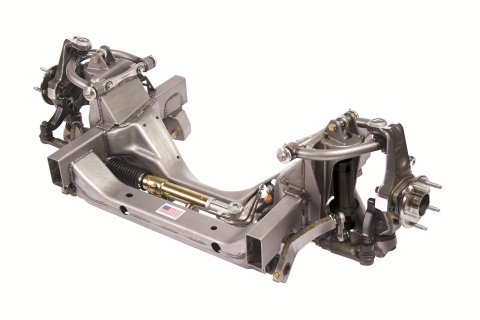 Detroit Speed X-Gen 535 Front Suspension Modules 032043-SDS Package, Module, Powdercoated, 5 x 4 3/4 in. Bolt Pattern, Single Adjustable Coilover, Universal, Kit thumbnail 1