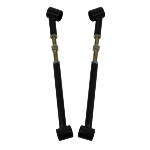 Detroit Speed Chassis Brace Kits 042301DS Braces, Bolt-in, Adjustable, Steel, Black Powdercoated, Buick, Chevy, GMC, Oldsmobile, Pontiac, Pair