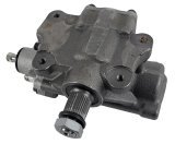 Detroit Speed Power Steering Boxes 090216DS Boxes, Assist, 12.7:1 Ratio, Front Steer Style, Cast Iron, Natural Finish, 3/4 in. x 30-Spline, Chevy, GMC, Each thumbnail 1