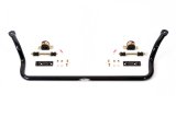 Detroit Speed Tubular Anti-Roll Bars 031406DS Sway Bar, Tubular, Front, Hollow, Steel, Black Powdercoated, 1.375 in. Diameter, Buick, Chevy, Pontiac, Kit thumbnail 1