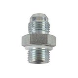 Detroit Speed Power Steering Gear Fittings 090210SDS Fitting, Steel, 9/16 in.-18 Male Thread, -6AN Male Thread, Each thumbnail 2
