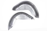 Detroit Speed Mini-Tubs 040406DS Wheelhouses, Deep, Mini-tub Design, Steel, Natural, Rear Inner, Ford, Pair thumbnail 2