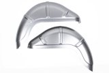 Detroit Speed Mini-Tubs 040406DS Wheelhouses, Deep, Mini-tub Design, Steel, Natural, Rear Inner, Ford, Pair thumbnail 3