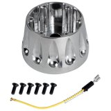 Detroit Speed Inc U-Bolts, Leaf Spring 092565DS BILLET AL SW ADPTR GM 6 BOLT, NAT FINISH thumbnail 3