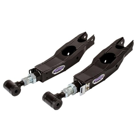 Detroit Speed Lower Control Arm Kits 042304DS Arms, Boxed, Adjustable, Steel, Black Powdercoated, Rear Lower, Chevy, Pair