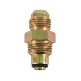 Detroit Speed Power Steering Gear Fittings 090209DS Fittings, Straight, Steel, Zinc Plated, -6 AN Male AN, M16 x 1.5 Male O-ring, Each thumbnail 2