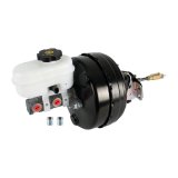 Detroit Speed Master Cylinder and Brake Booster Assemblies 050105DS Booster/Master Cylinder, Aluminum, Natural, 1 in. Bore, Plastic Reservoir, Chevy, Pontiac, Kit thumbnail 3