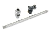 Detroit Speed Steering Shafts 092531DS Shaft, Collapsible, Steel, Natural, Universal Joints, Chevy, GMC, Each thumbnail 2