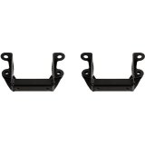 Detroit Speed Sway Bar Brackets for 1993-2002 CAMARO, FIREBIRD - 031418DS Mounting Brackets, Front, Steel, Black Powdercoated, Chevrolet, Pontiac, Pair thumbnail 2