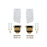 Detroit Speed Engine Mount Bracket Kits 060409DS Motor Mounts and Inserts, Kits, Bolt-in, Aluminum, Natural, Chevrolet, Small Block LS, Kit thumbnail 2