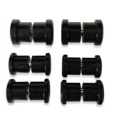 Detroit Speed Inc Leaf Spring Shackles and Hangers 041509DS 67-81F 68-79NOVA F&R SPG EYE&HD SHKL KIT thumbnail 2