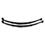 Detroit Speed Leaf Springs 040101PDS Lowering Springs, Springs, Rear, 2.00 in. Lowered Range, Black, Rubber Bushings, Buick, Chevrolet, Oldsmobile, Pontiac, Pair thumbnail 3