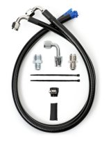 Detroit Speed Power Steering Hose Kits for 1982-1992 CAMARO, FIREBIRD - 091201DS Hoses, Braided Stainless Steel, Natural, Kit thumbnail 2