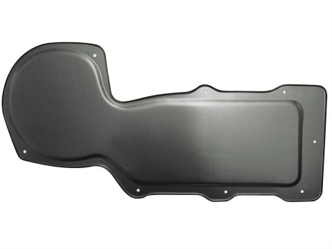 Detroit Speed Heater Delete Plates 010902DS Plate, Steel, Natural, 0.048 in. Thick, Buick, Chevy, Oldsmobile, Pontiac, Each thumbnail 1