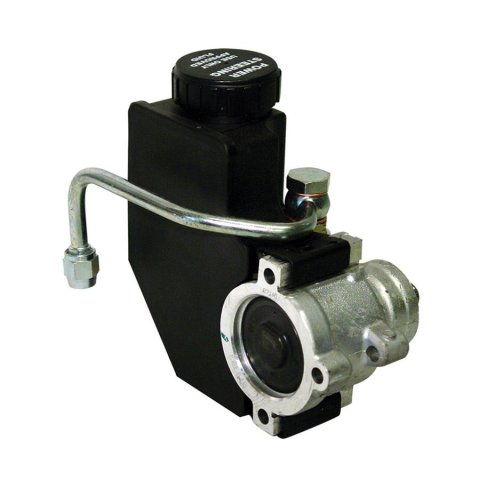 Detroit Speed Hardline Pressure Tubes 091702DS Power Steering Line, Tube, Steel, Natural, Each