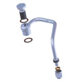 Detroit Speed Hardline Pressure Tubes 091702DS Power Steering Line, Tube, Steel, Natural, Each thumbnail 3