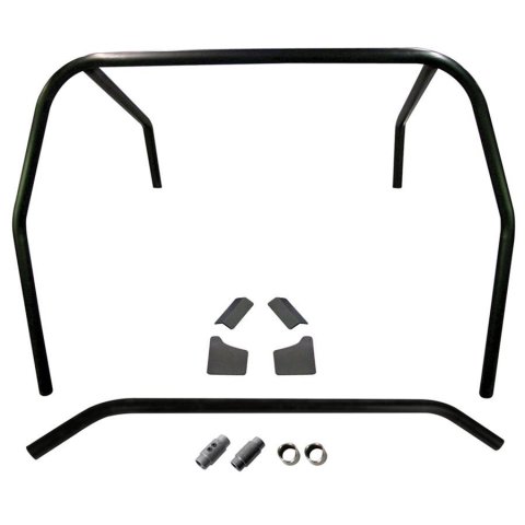Detroit Speed Roll Cages for 1967-1969 CAMARO, FIREBIRD - 011302DS Cage, Street, 4-point, Mild Steel, Natural, 1.625 in. Tube Diameter, Chevy, Pontiac, Coupe Only, Kit thumbnail 1