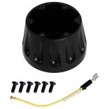 Detroit Speed Inc U-Bolts, Leaf Spring 092566DS BILLET AL SW ADPTR GM 6 BOLT, BLK ANDIZE thumbnail 3