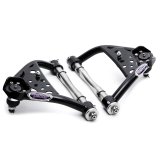 Detroit Speed Upper Control Arm Kits 030107DS Arms, Front Upper, Tubular, Steel, Black Powdercoated, Buick, Chevy, Oldsmobile, Pontiac, Pair thumbnail 2