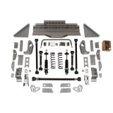 Detroit Speed QUADRALink Rear Suspension Kits 041731DS QuadraLink Suspension, Non-Adjustable Coilovers, Steel, Black, Ford, Kit thumbnail 1