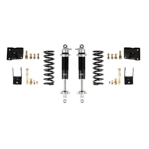 Detroit Speed Single Adjustable Coilover Kits 042411-SDS Kit, Rear, Gas Shocks, 175 lbs./in. Spring Rate, Buick, Chevy, Oldsmobile, Pontiac, Kit