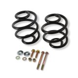 Detroit Speed Lowering Springs 041817PDS Springs, Rear, Coil Type, Black Powdercoated, Chevrolet, GMC, Pair thumbnail 2