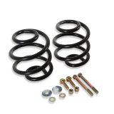 Detroit Speed Lowering Springs 041817PDS Springs, Rear, Coil Type, Black Powdercoated, Chevrolet, GMC, Pair thumbnail 3
