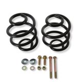 Detroit Speed Lowering Springs 041817PDS Springs, Rear, Coil Type, Black Powdercoated, Chevrolet, GMC, Pair thumbnail 7