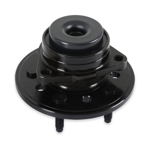 Detroit Speed Wheel Hub Conversion Kits 030603DS Hubs, Black, 6-Lug to 5-Lug, Chevrolet, GMC, Pair. thumbnail 2