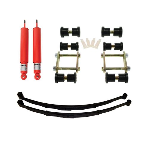 Detroit Speed Rear 1 Kits 041631DS Kit 1, Gas Shocks, 2 in.Dropped Springs, Chevy, Pontiac, Kit