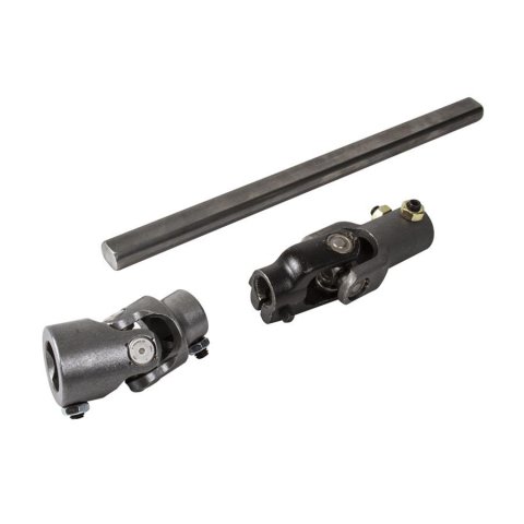 Detroit Speed Steering Shafts for 1969-1976 CORVETTE - 092526DS Shaft, Steel, U-Joints, Chevy, Each