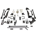 Detroit Speed QUADRALink Rear Suspension Kits 041714-DDS Four Link Kit, Double Adjustable Coilovers, 1970-81 Pontiac Firebird, Trans Am, Includes Axle Brackets for 3 in. Tubes, Kit thumbnail 2