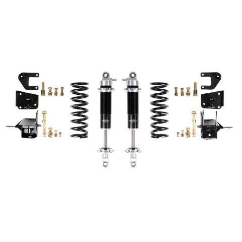 Detroit Speed Non-Adjustable Coilover Kits 042404DS Kit, Rear, Gas Shocks, 175 lbs./in. Spring Rate, Buick, Chevy, Oldsmobile, Pontiac, Kit