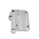 Detroit Speed Power Steering Pump Brackets 092105DS Brackets, Cylinder Head Mount, Billet Aluminum/Steel, Black/Natural, Ford, without A/C, Kit thumbnail 3