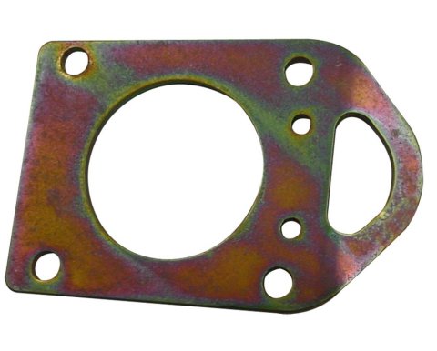 Detroit Speed Tow Hooks 040304LDS Hook, Driver Side, Steel, Zinc Plated, Buick, Chevy, Oldsmobile, Pontiac, Each