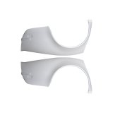 Detroit Speed Corvette Fender Flares for 1968-1972 CORVETTE - 010113DS Flares, Fiberglass, Front/Rear, White, Corvette, Kit thumbnail 3