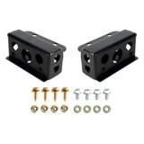 Detroit Speed Fender Flange Shield Kits 010112DS Shield, Steel, Black Powdercoated, Chevy, Pontiac, Kit thumbnail 2