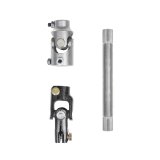Detroit Speed Steering Shafts 092537DS Shaft, Steel, 3/4 in. 36-Spline Shaft, U-Joints, Chevy, Pontiac, Each thumbnail 1